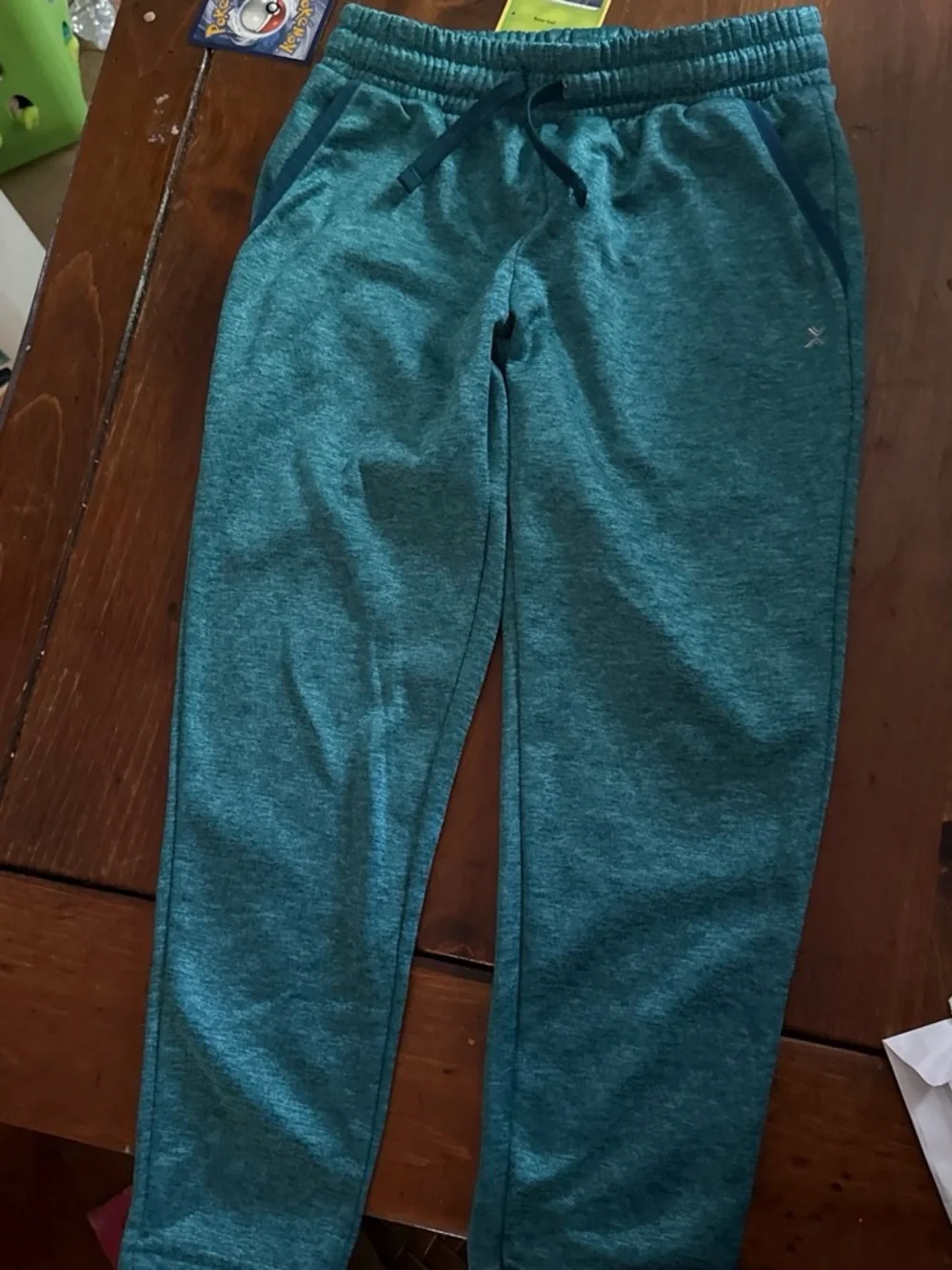 Xersion Teal Boys' Active Jogger Pants